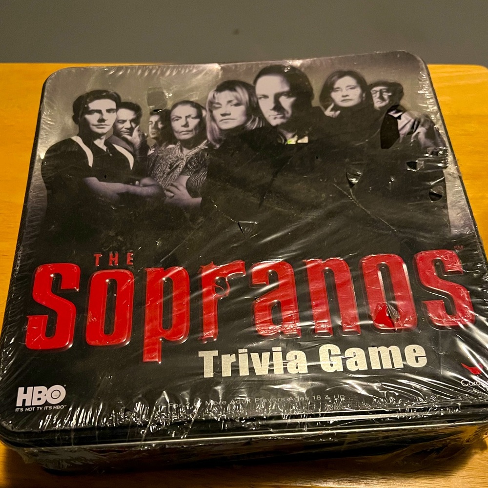 Sopranos TV Show Trivia Game New